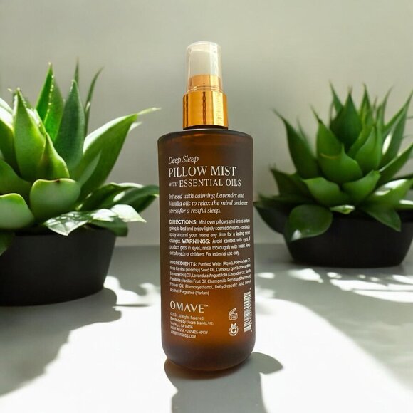 Omave Deep Sleep Pillow Mist With Essential Oils 4 fl New - Picture 2 of 2